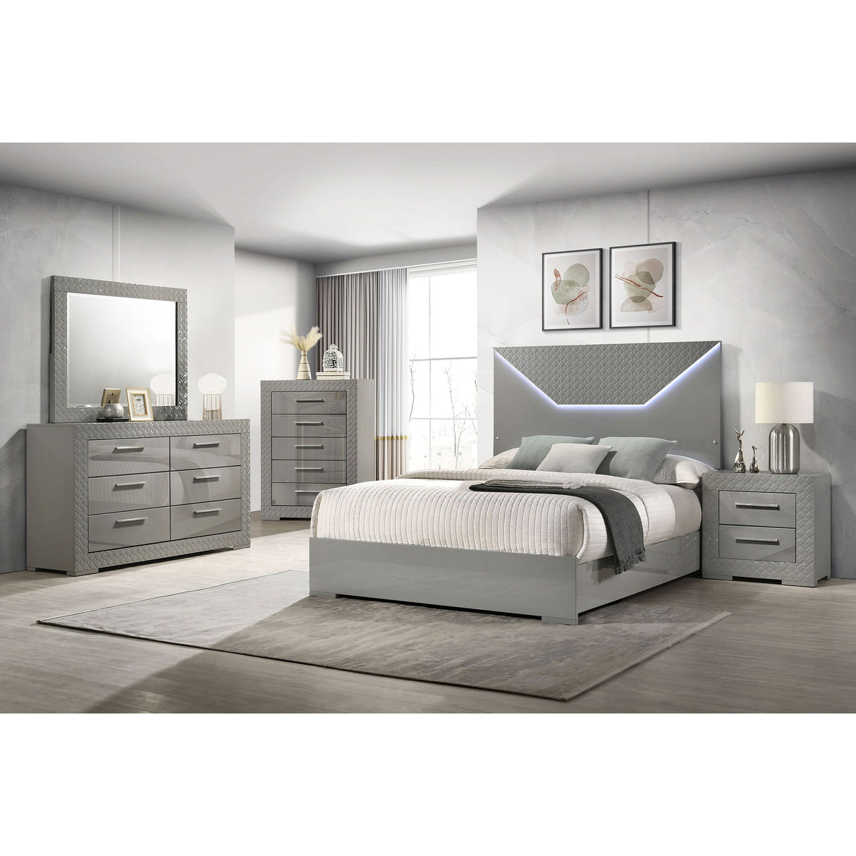 Pierce - 5 Drawer Bedroom Chest