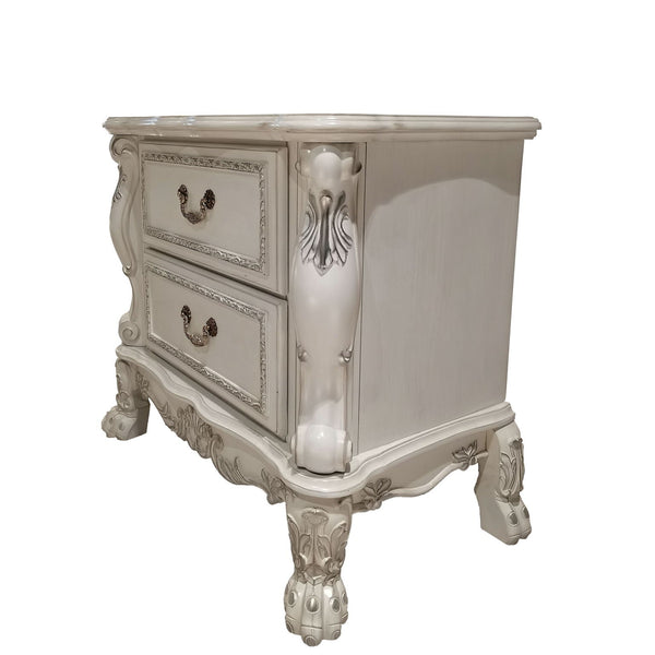 Dresden II - Nightstand - White - Best Buy Furniture