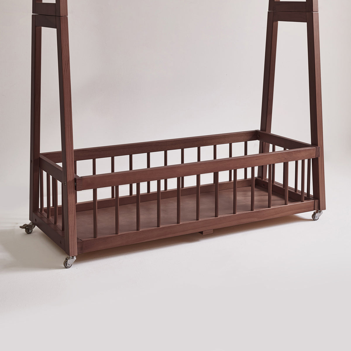 Solid Wood Freestanding Clothing Garment Rack