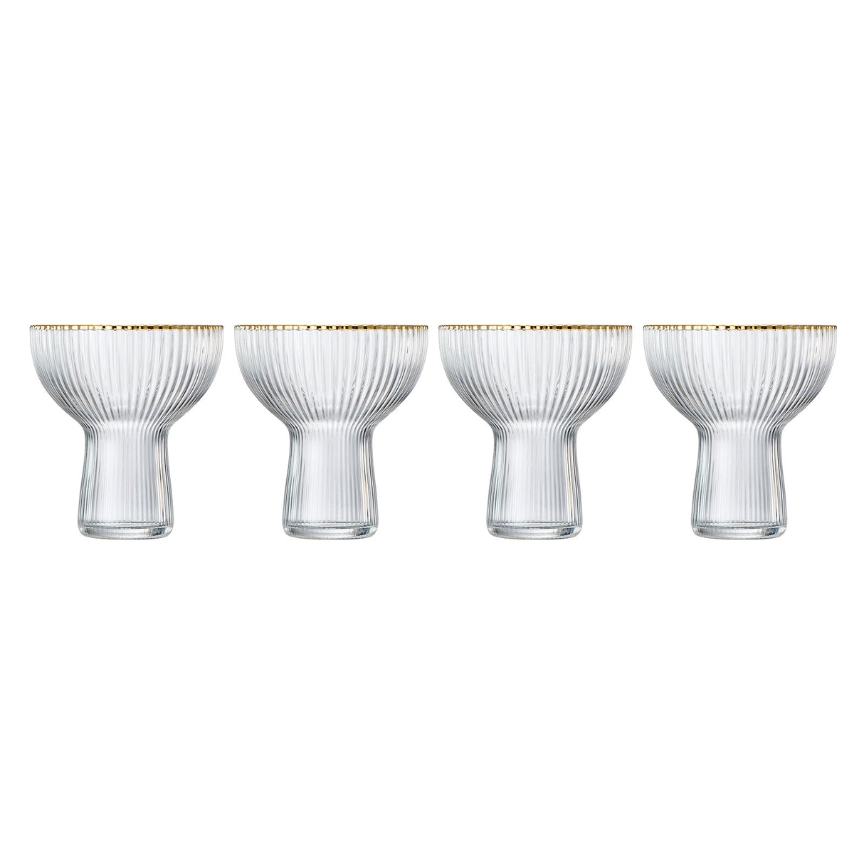 Aurelia Margarita Cocktail Glassware, Set of 4
