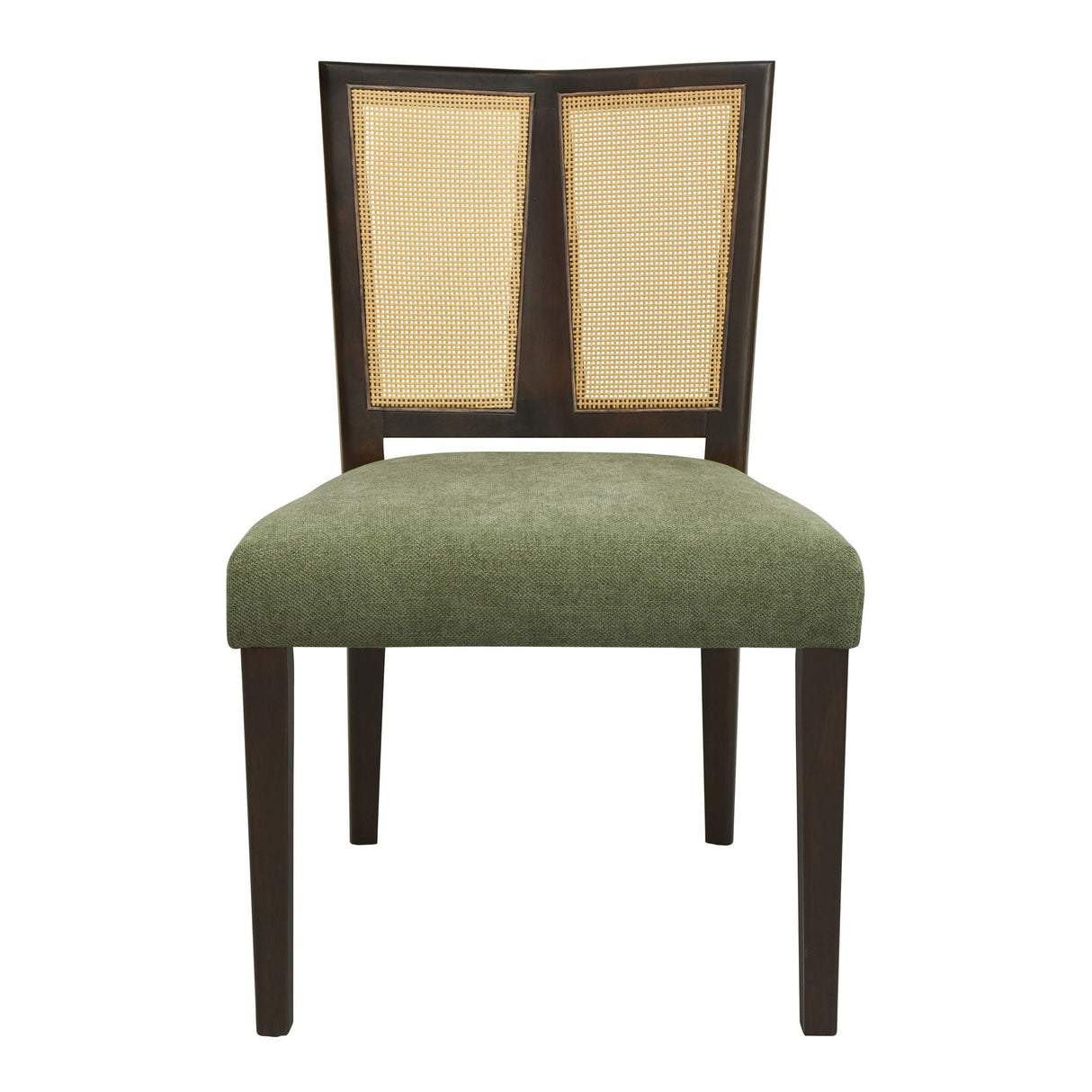 Mid Century Rattan Dining Chair Without Arms Set - Best Buy Furniture