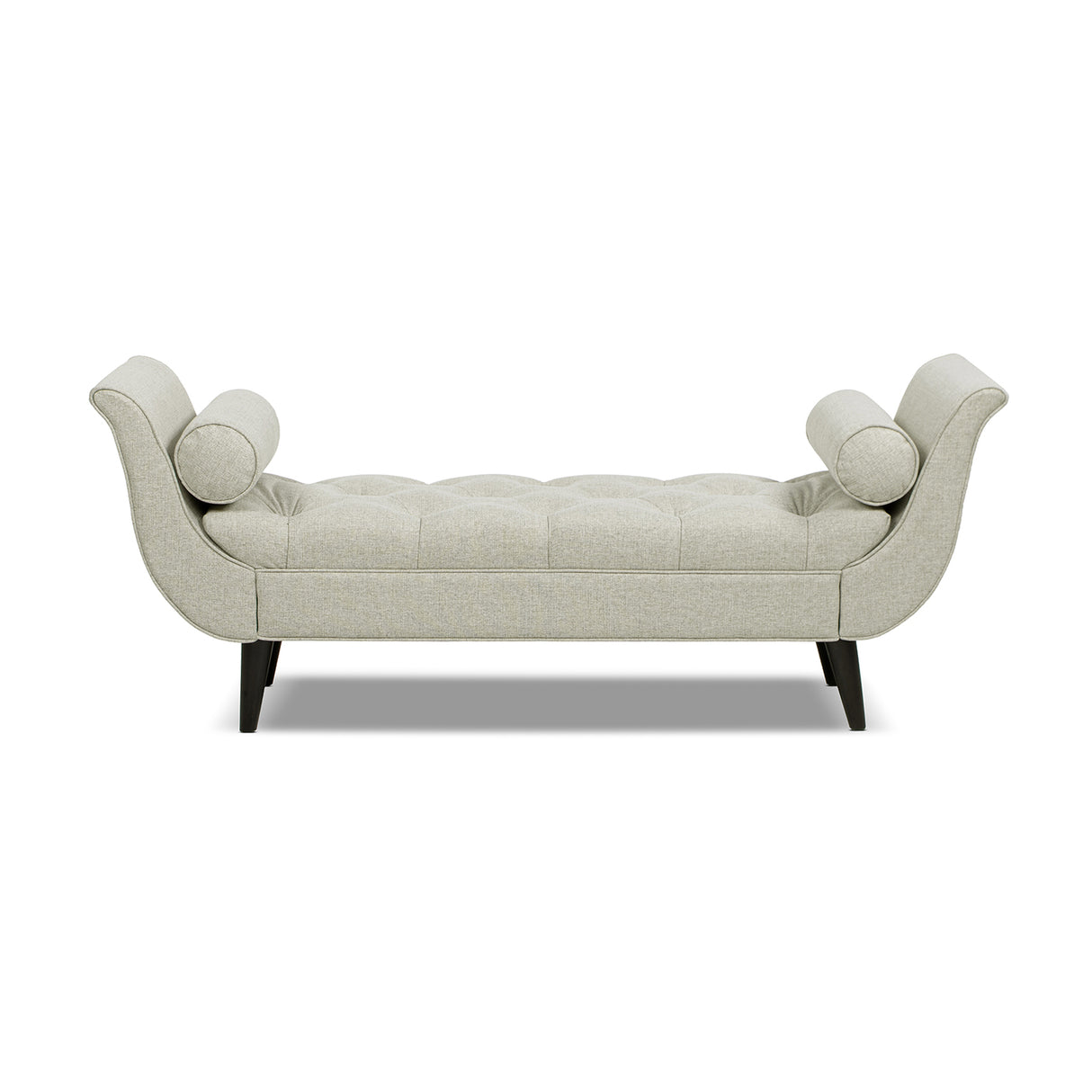 Alma Tufted Flared Arm Entryway Bench