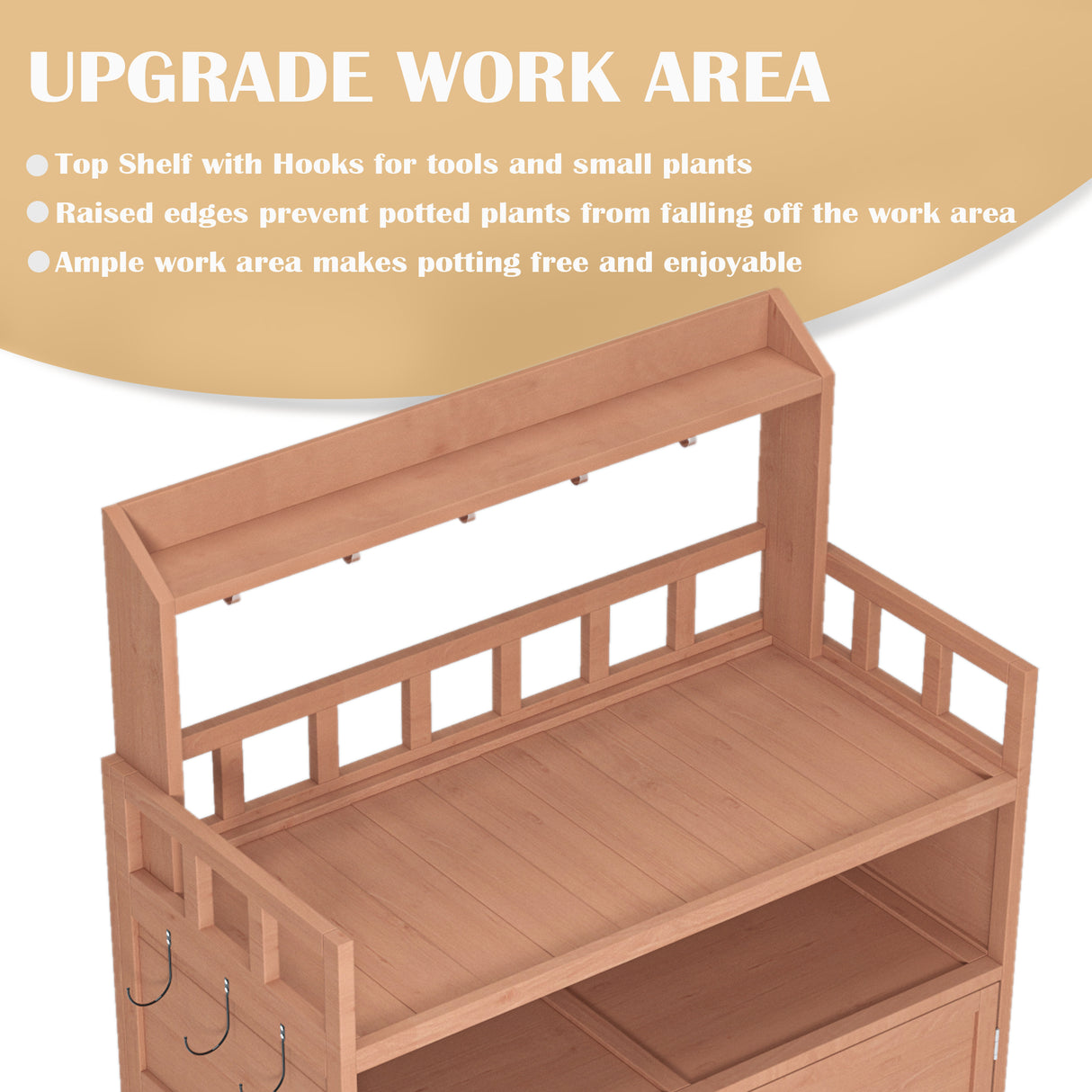 Potting Bench Outdoor Gardening Table