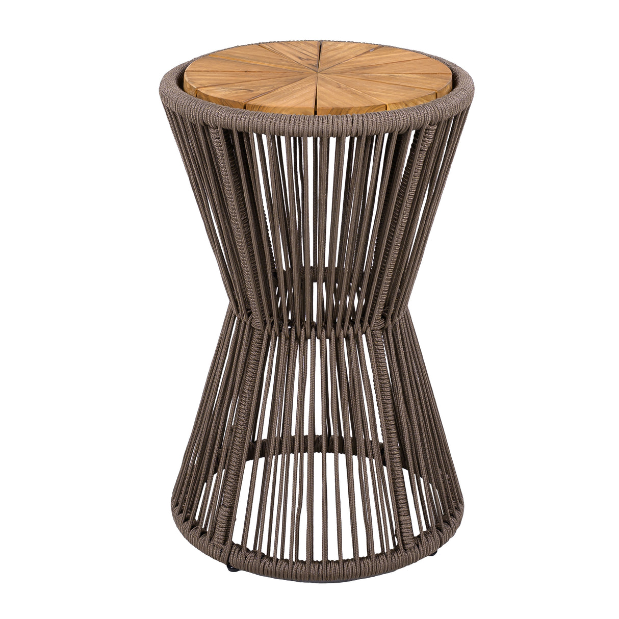 Outdoor Side Table, Dark