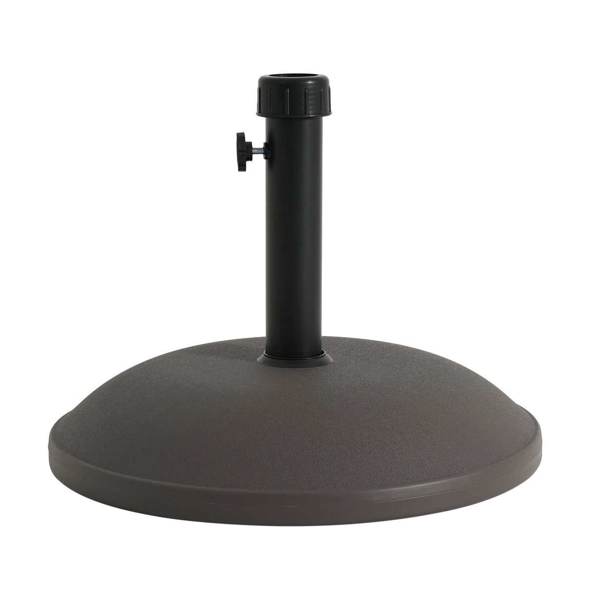 Ander Outdoor 68-Pound Round Umbrella Base - Brown