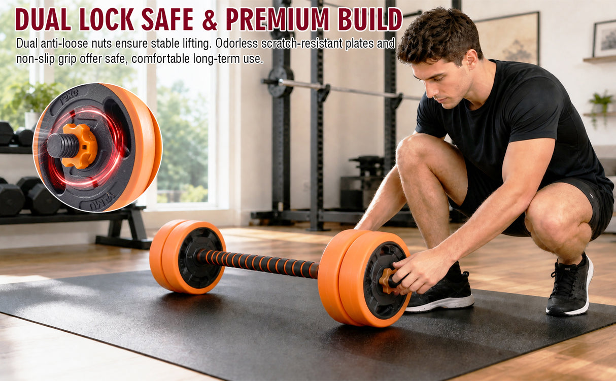 66LB Adjustable Dumbbell Set