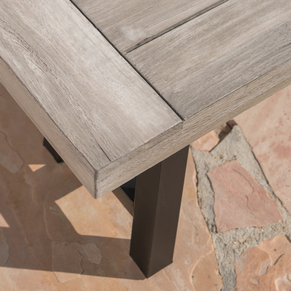 Acacia Wood Outdoor Dining Bench