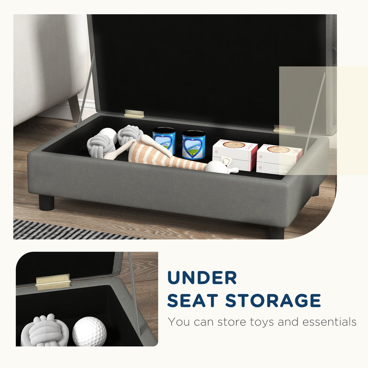 Pet Sofa Dog Sofa for Small Dogs with Storage