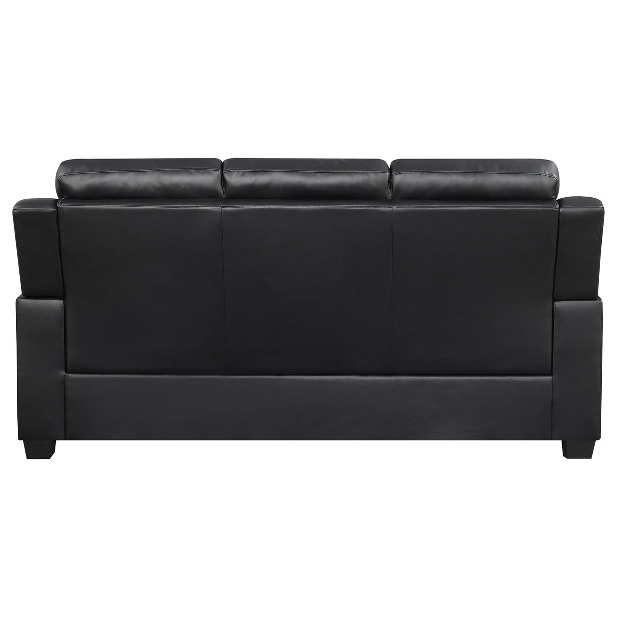 Eaton - Padded Sofa With Tufted Design - Black
