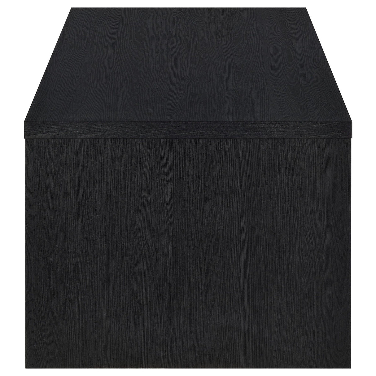 Canyon - Lift Top Table With Dual Drawers Storage Solution - Black