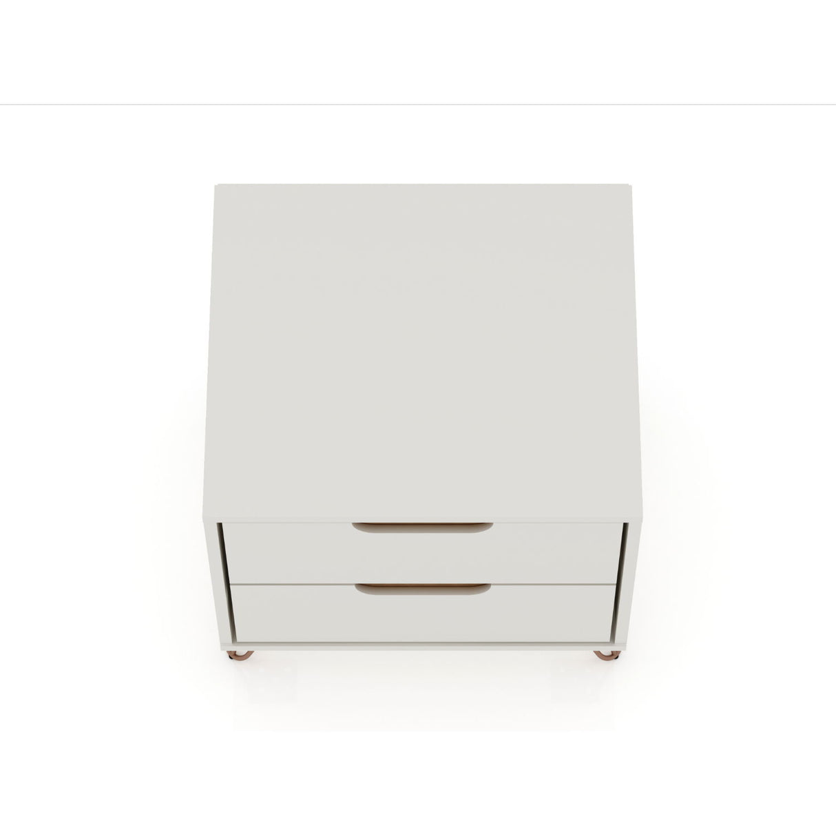 Rockefeller - Nightstand With 2 Drawers - Off White