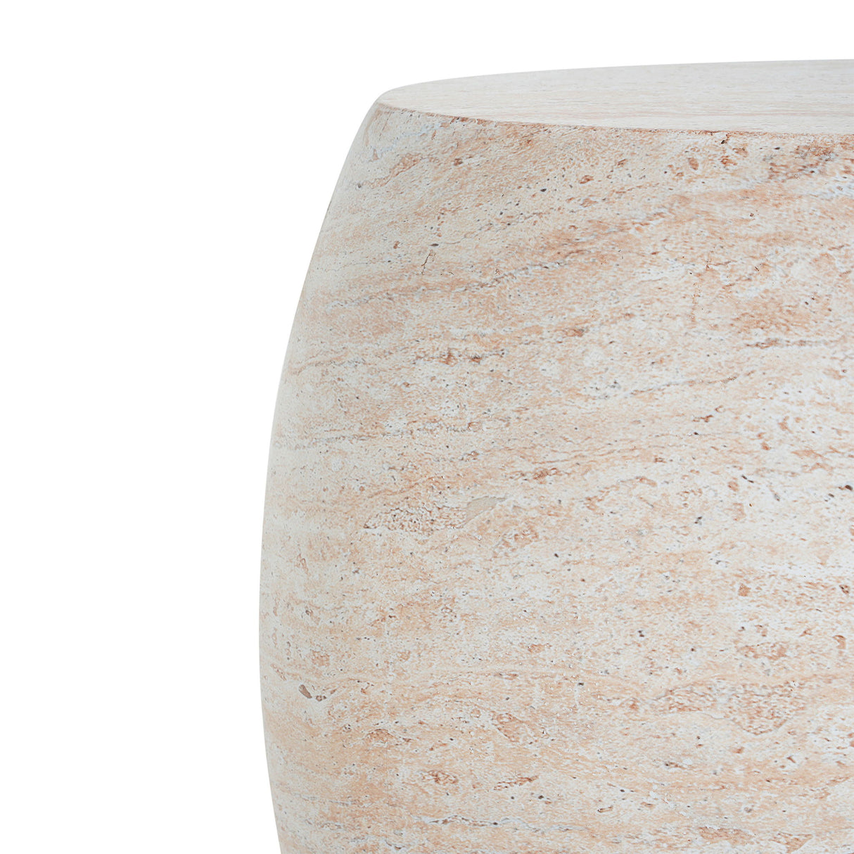 Outdoor Oval Shaped Side Table
