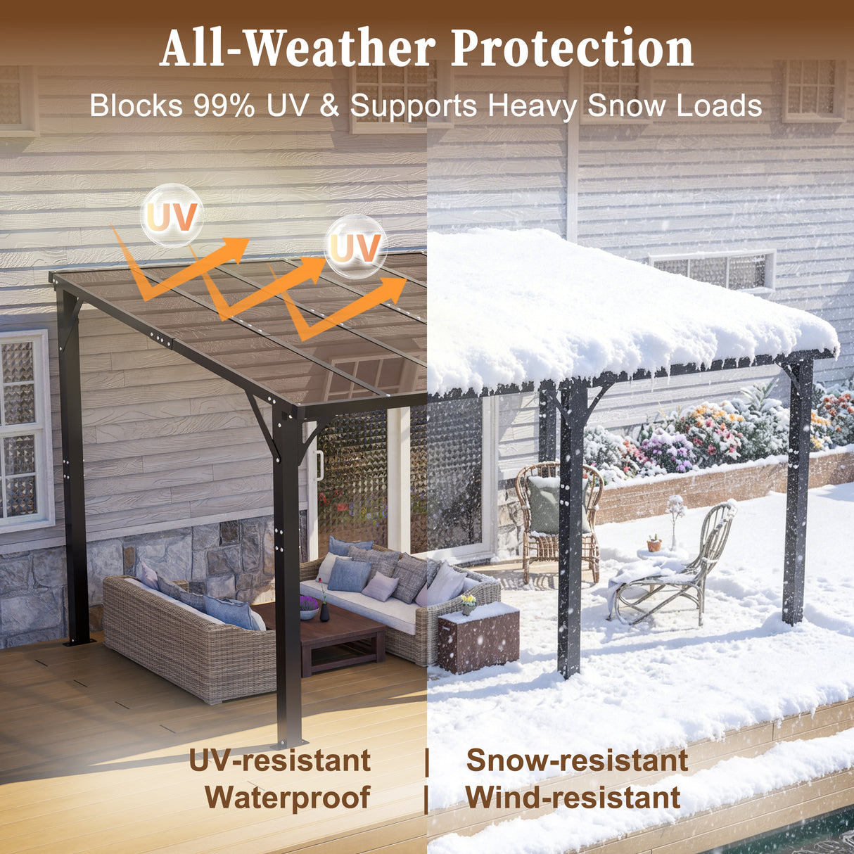 14x10 FT Hardtop Gazebo