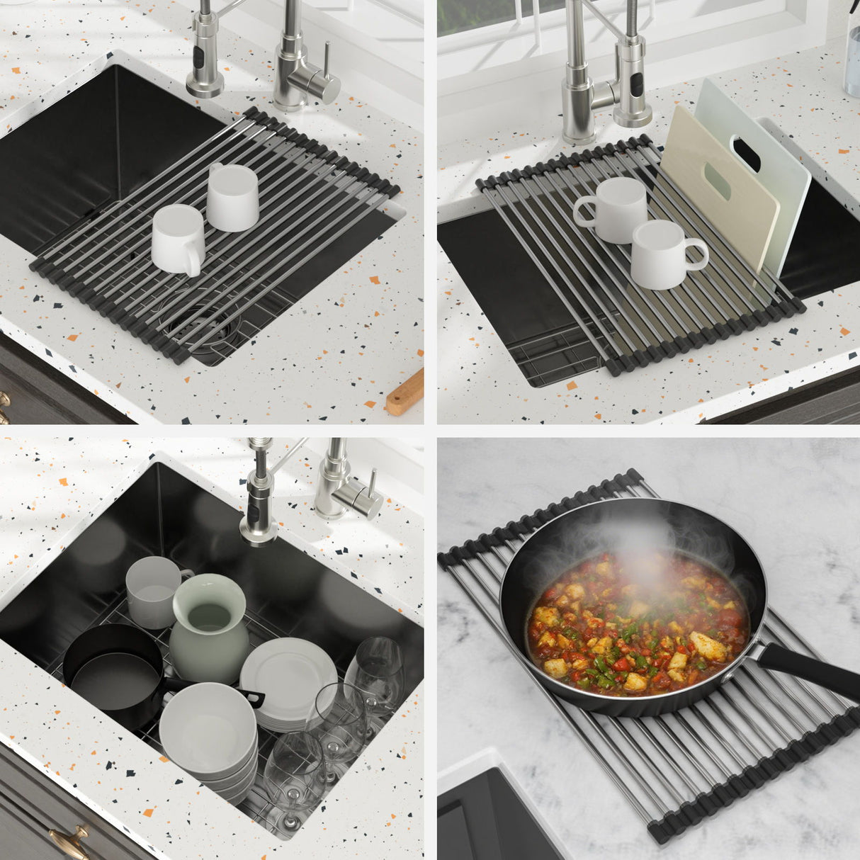 Undermount Kitchen Sink With Deep Single Bowl