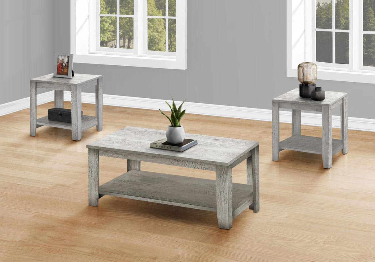 Table Set, Coffee, End, Side, Accent, Living Room, Transitional (Set of 3) - Best Buy Furniture