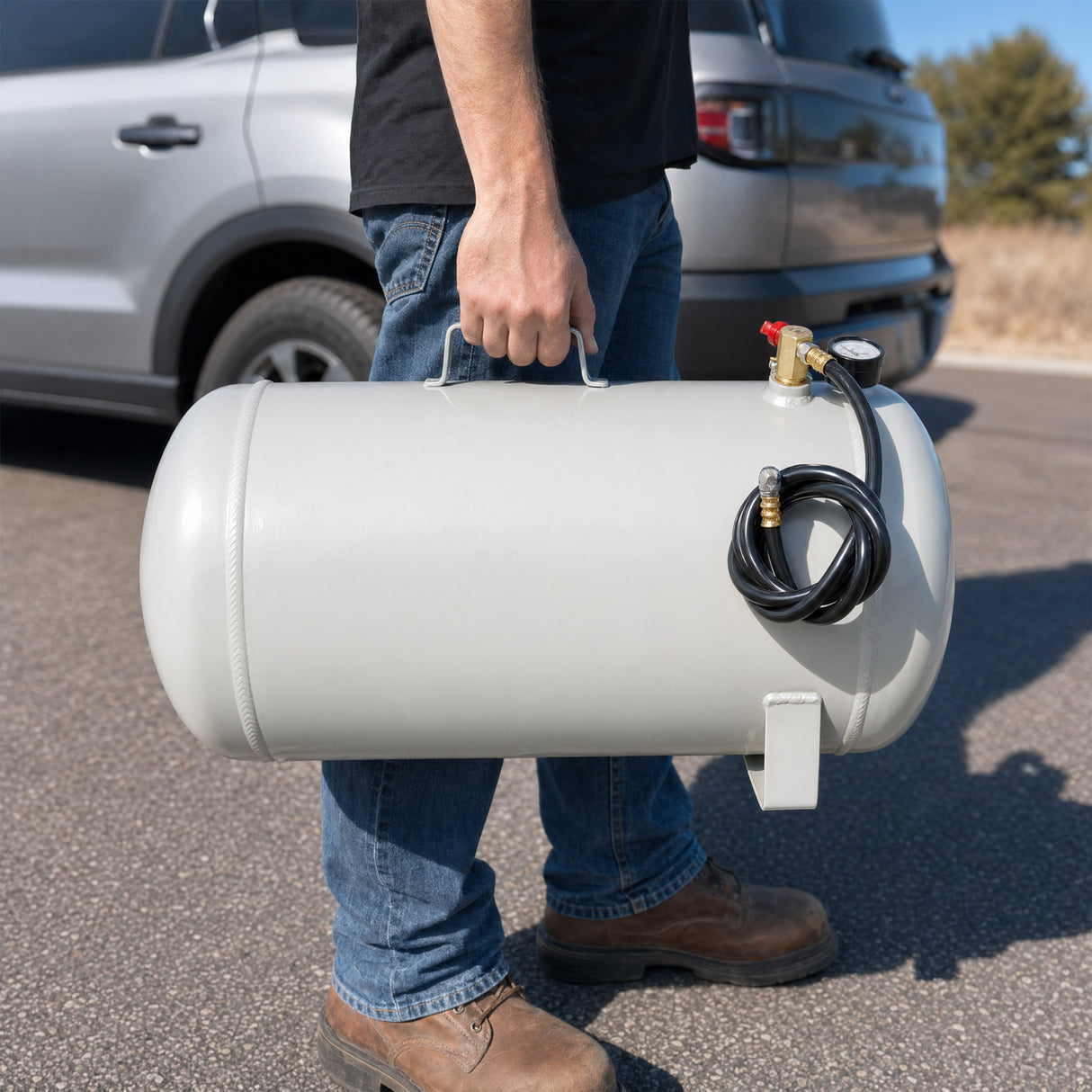 Portable 11 Gallon Aluminum Air Tank