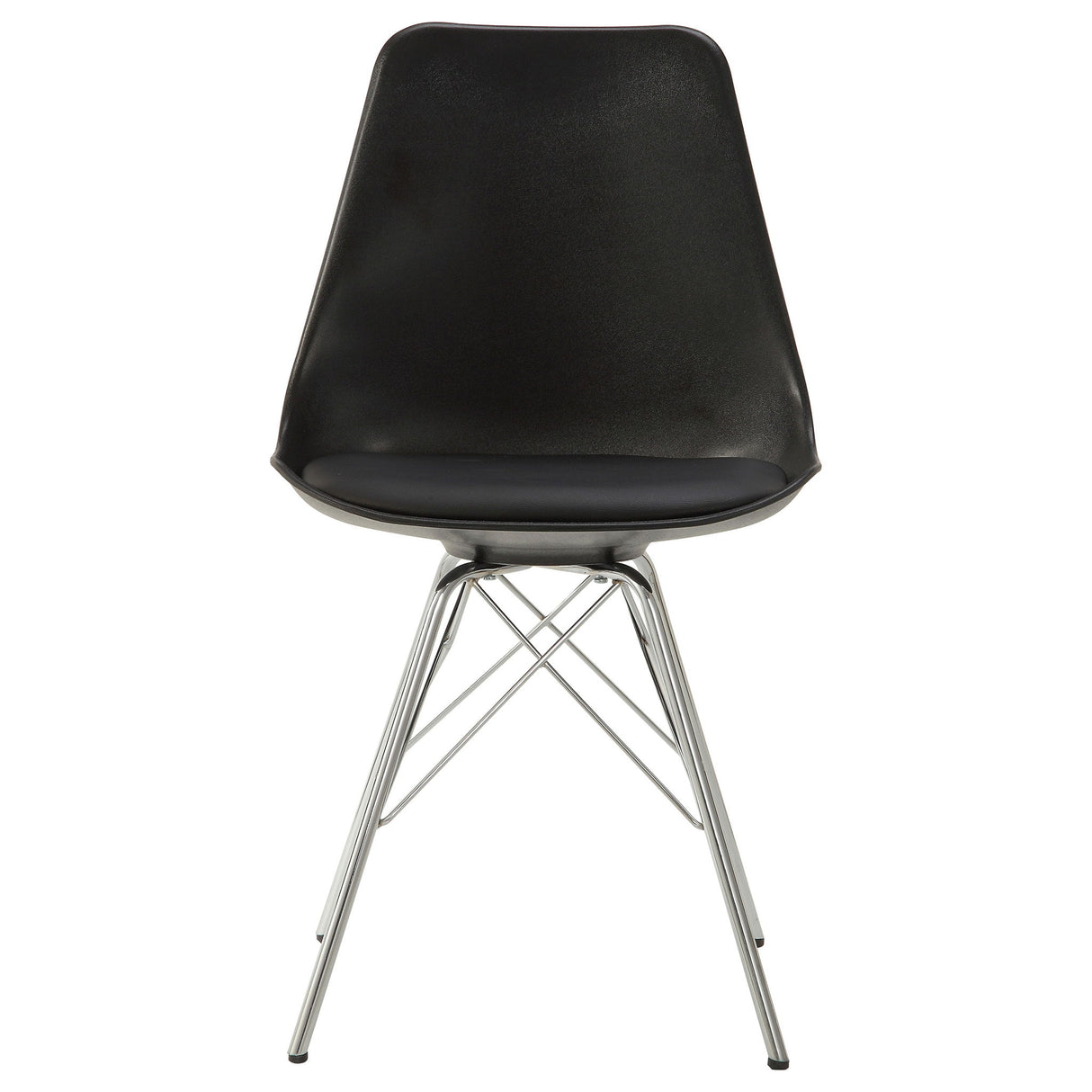 Padded Dining Chair (Set of 2) - Black