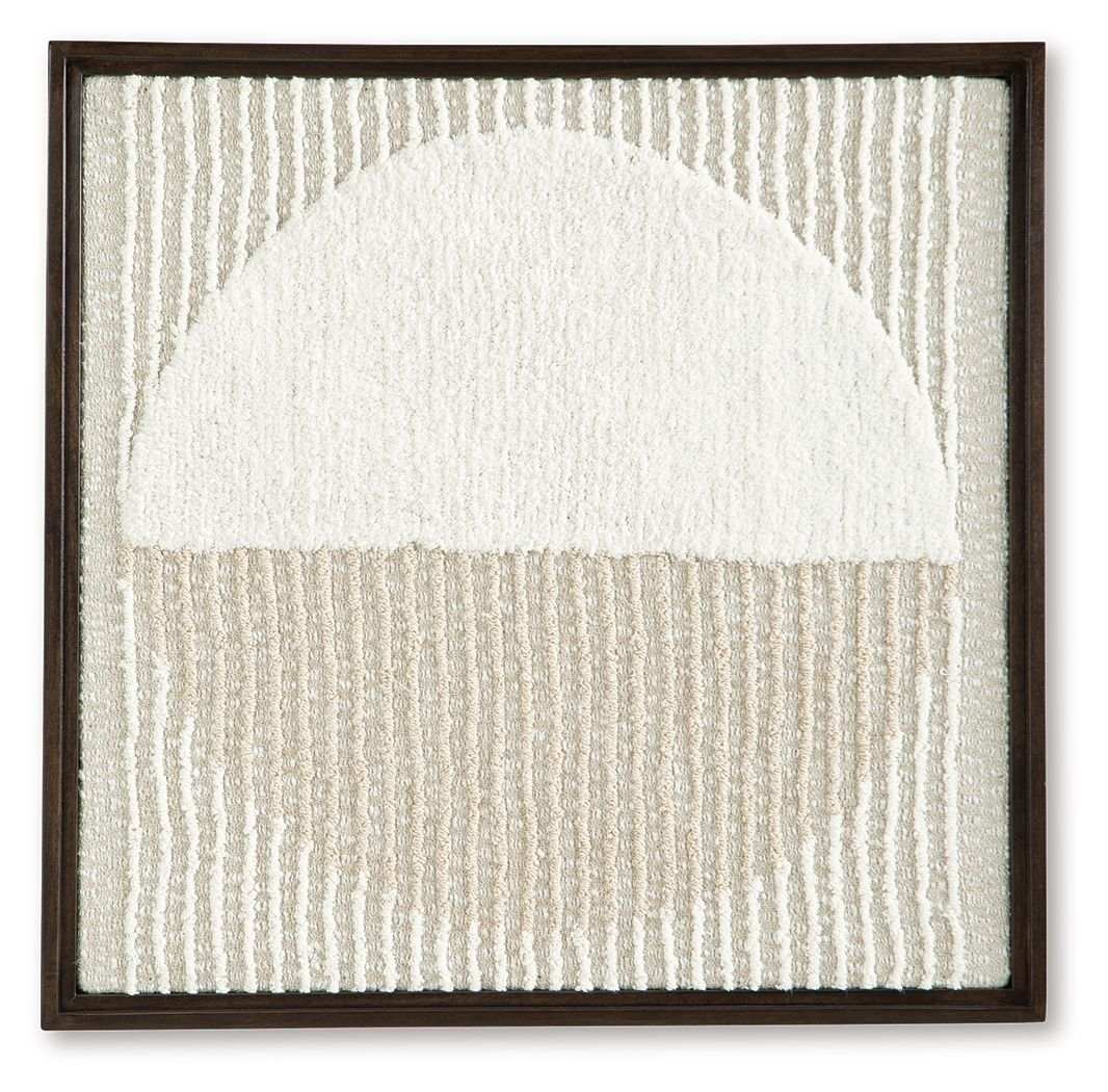 Bachard - Wall Decor - Tan / White - Best Buy Furniture