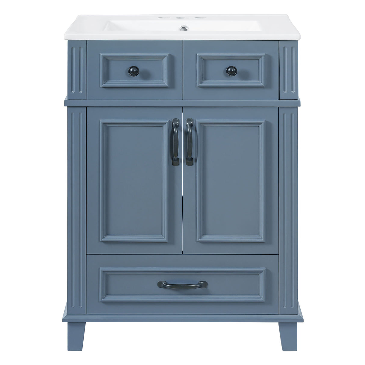 Bathroom Vanity With Sink, Storage Cabinet