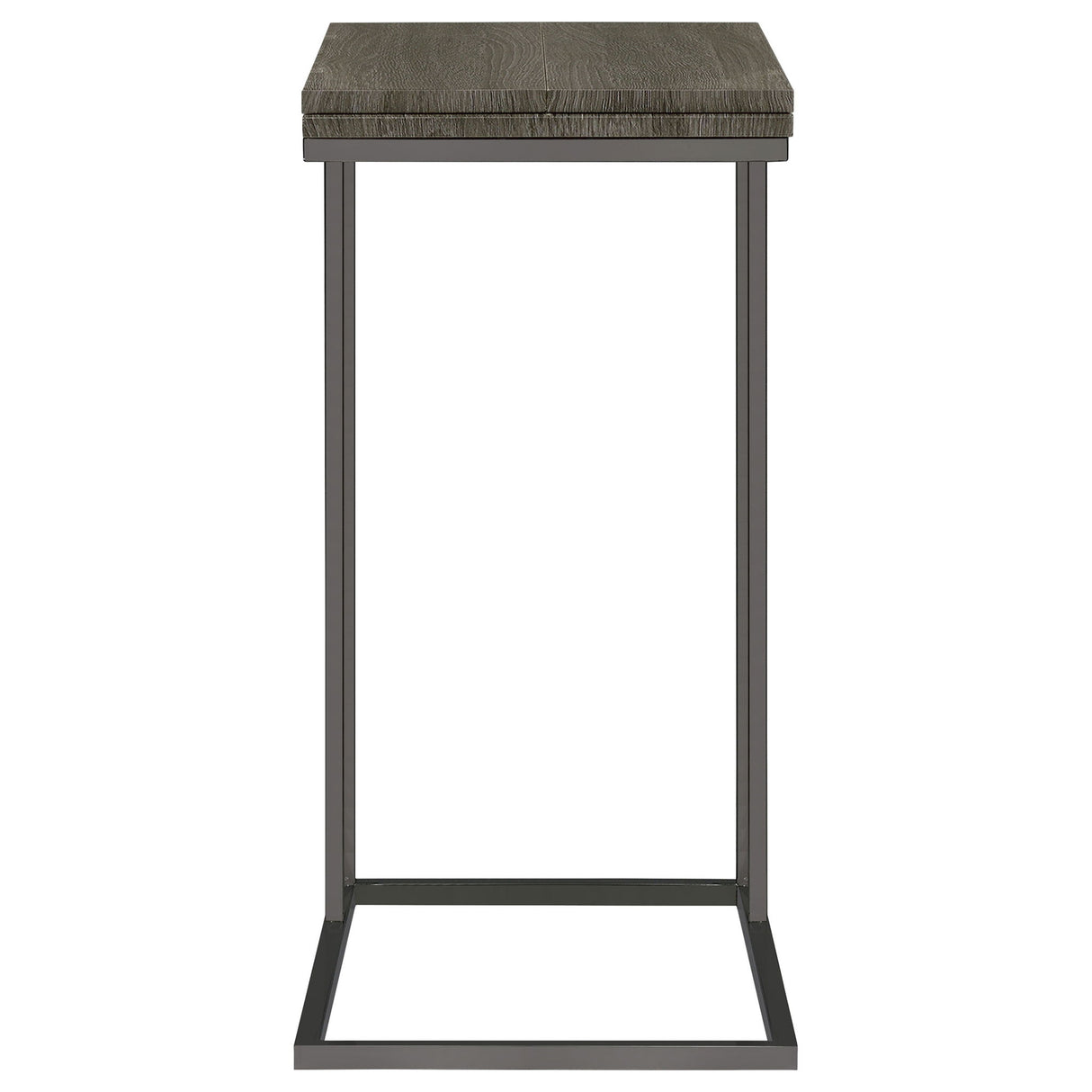 Mortimer - Snack Table With Expandable Top - Gray
