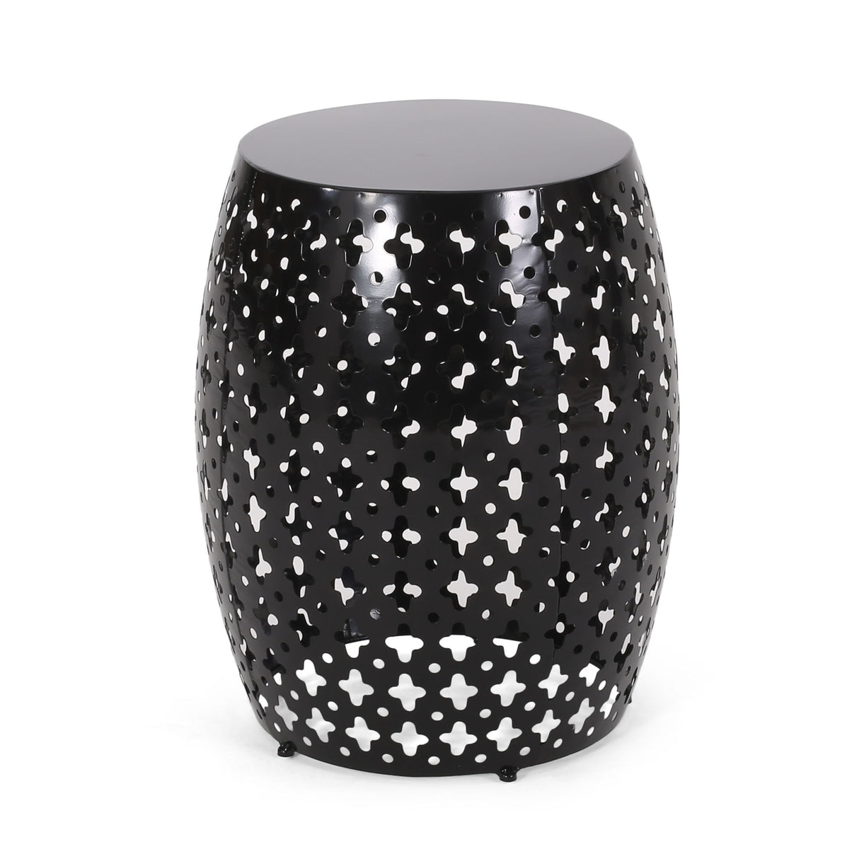 Modern Design, Metal End Table, Large