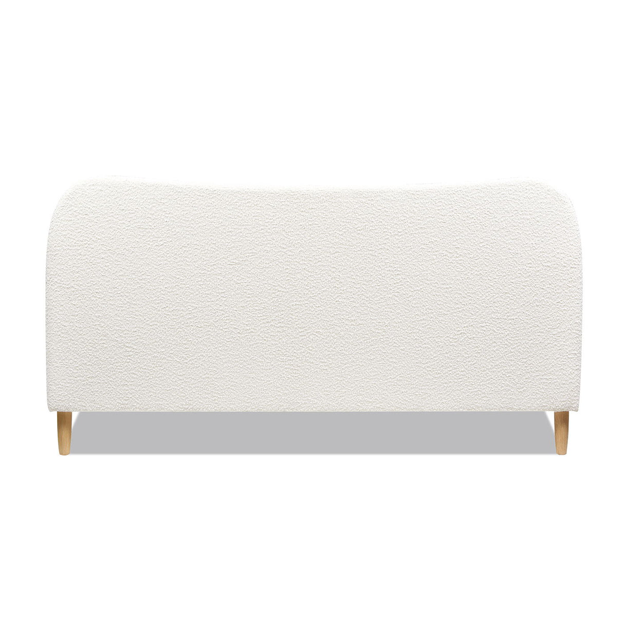 Roman - Curved Headboard Upholstered Platform Bed