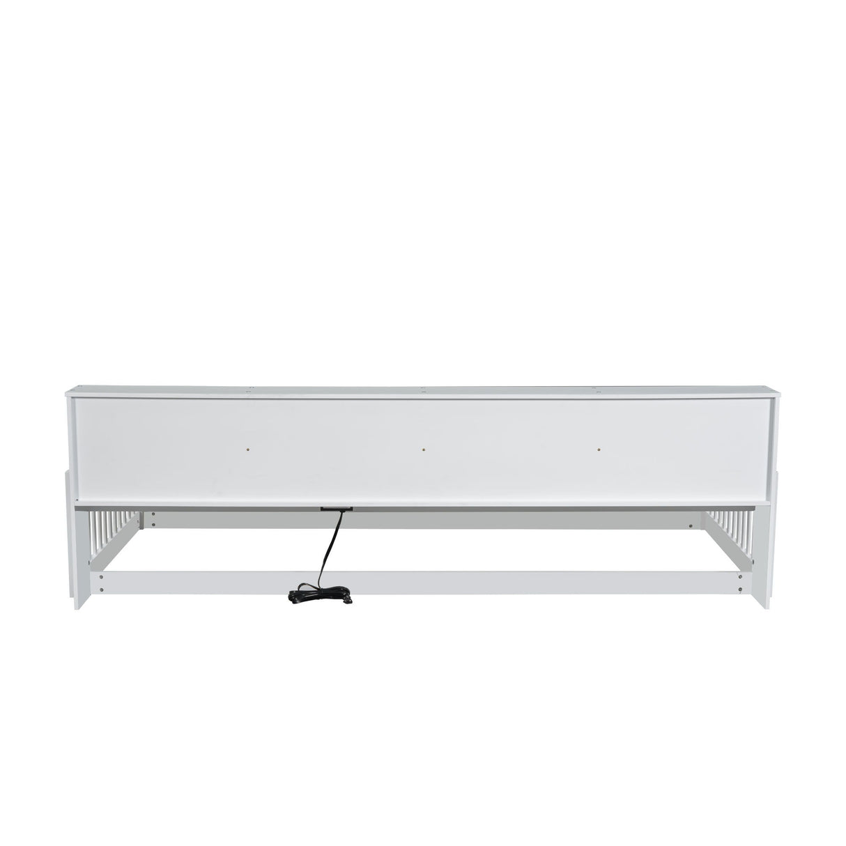 Floor Bed With Storage Cabinets And USB Ports
