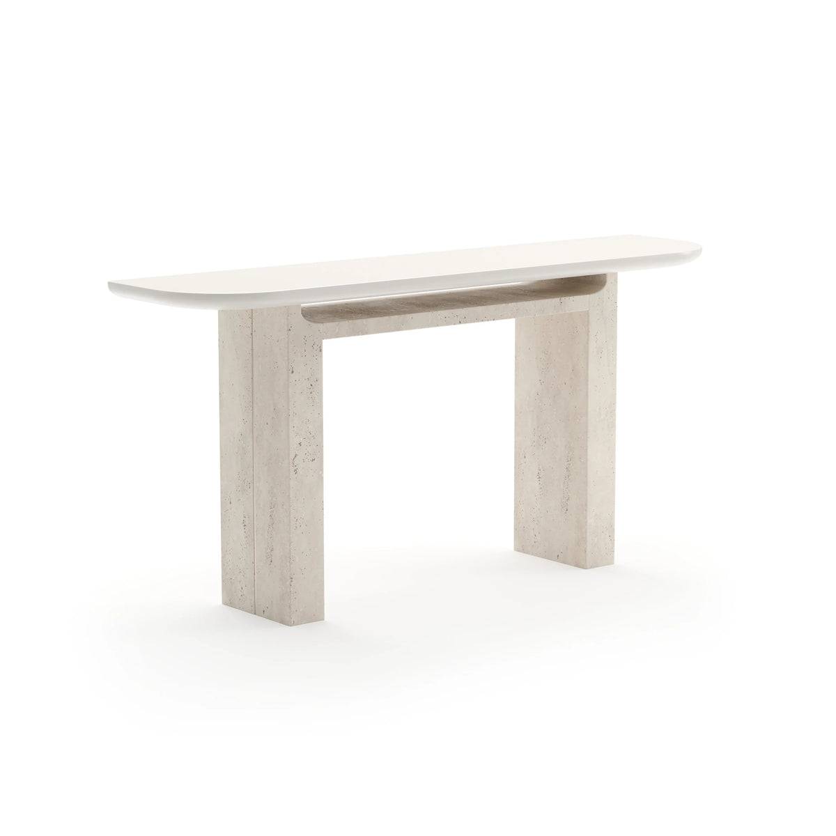Overlap Open Console Table