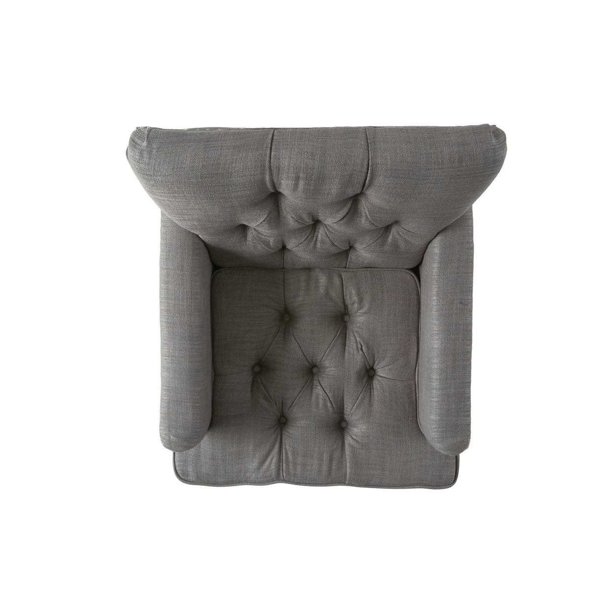 Harrison - Tufted Club Chair With Button Tufted Back And Birch Wood Legs