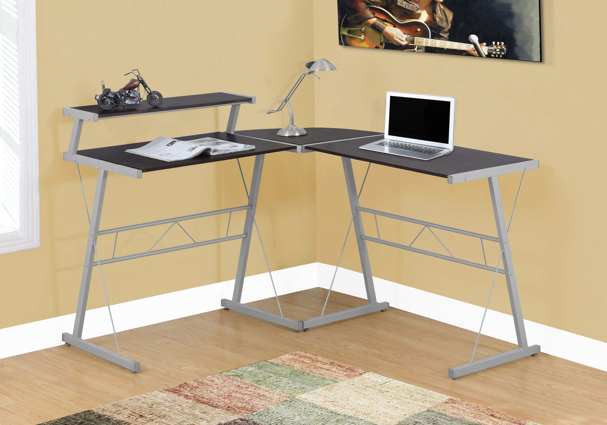 Computer Desk, Home Office, Corner, L Shape, Laptop, Durable Construction - Best Buy Furniture