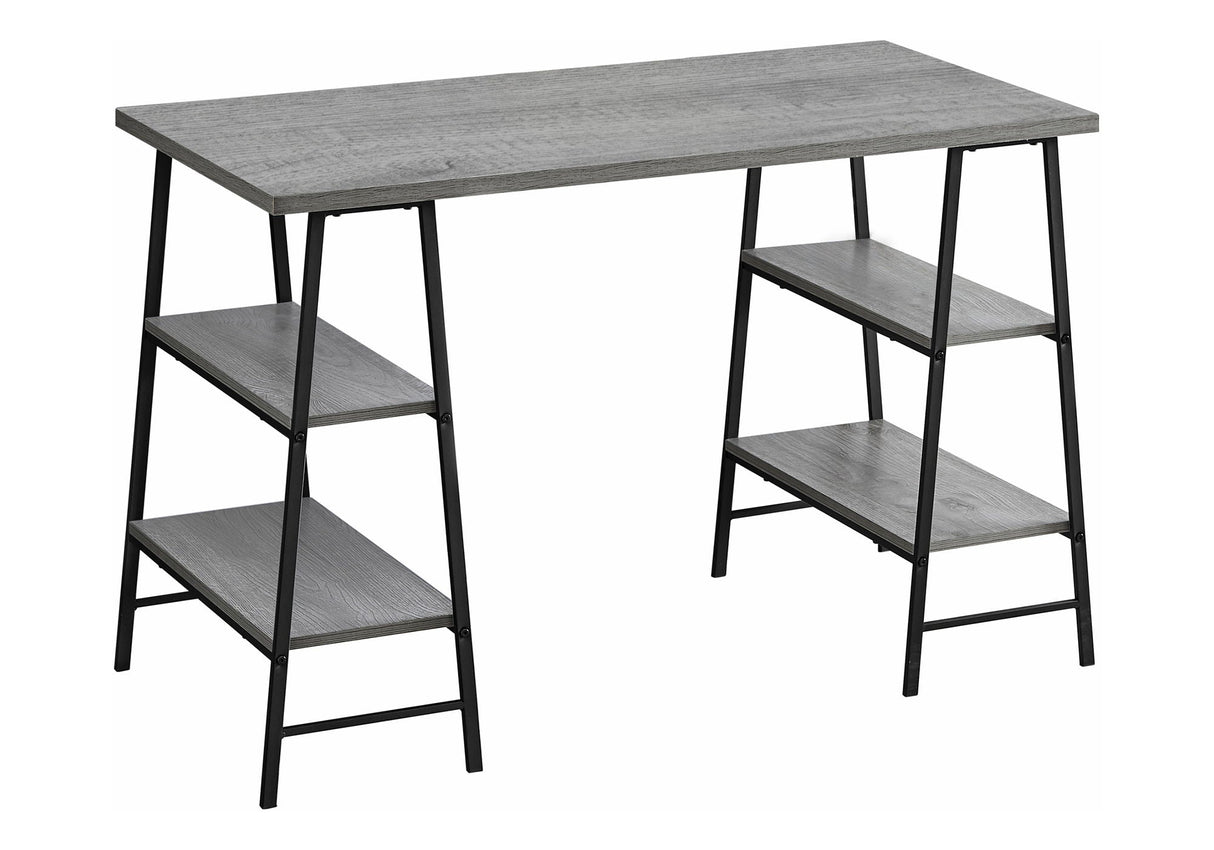 Computer Desk For Home Office, Storage Shelves, Industrial Design - Best Buy Furniture