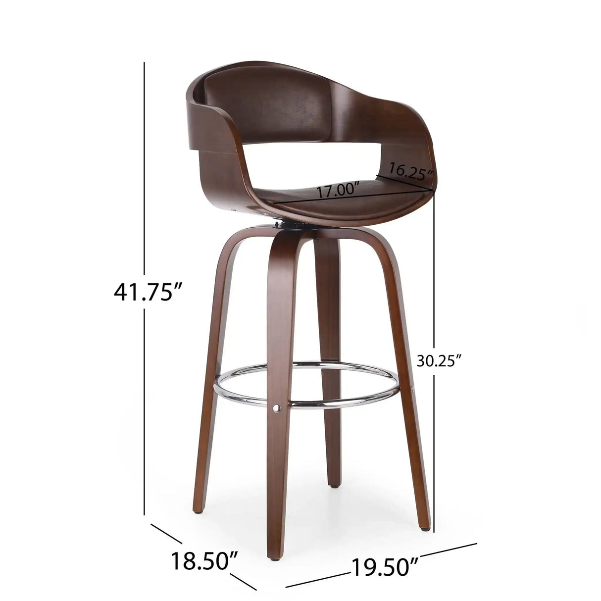 Modern Bar Stool, Swivel Function - Best Buy Furniture