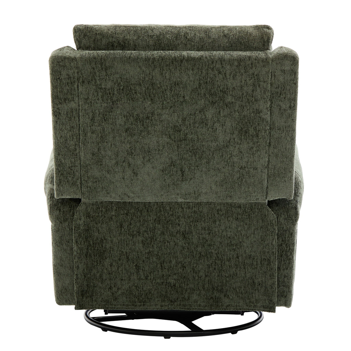 Manual Recliner Massage Chair With Swivel Rocker, 8 Massage Modes, Side Storage Pocket