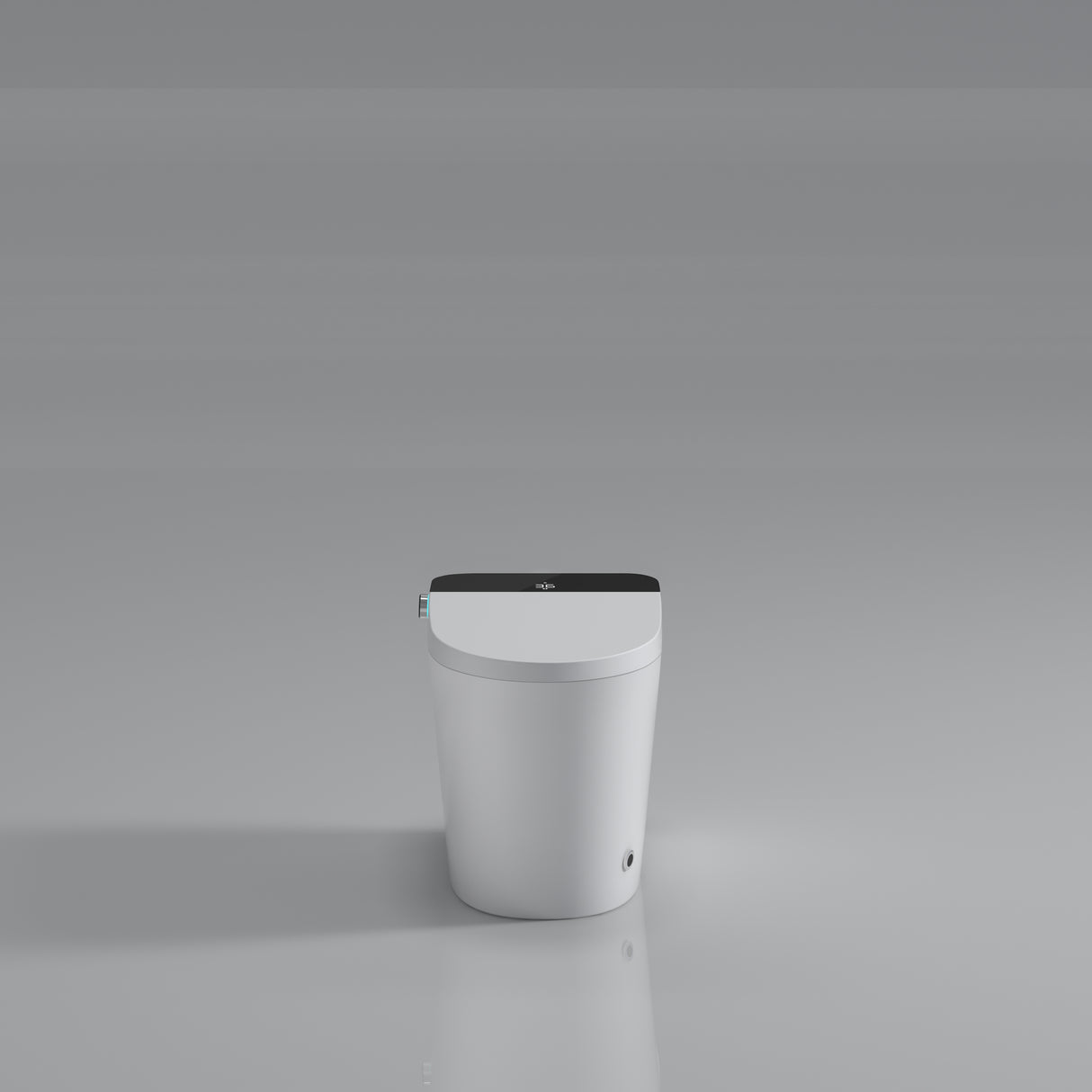 Modern Smart Toilet with Bidet Seat Built-In
