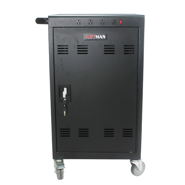 Mobile Charging Cart For Tablets Laptops 35, Device Capacity Matt Metal
