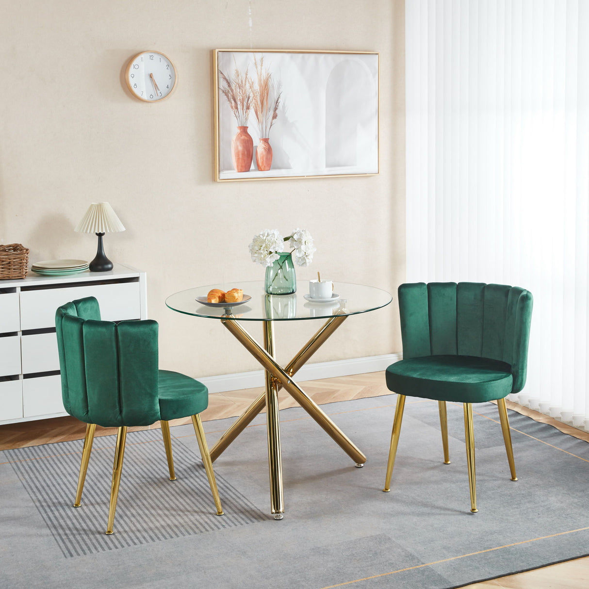 Ergonomic Dining Chair (Set of 2)