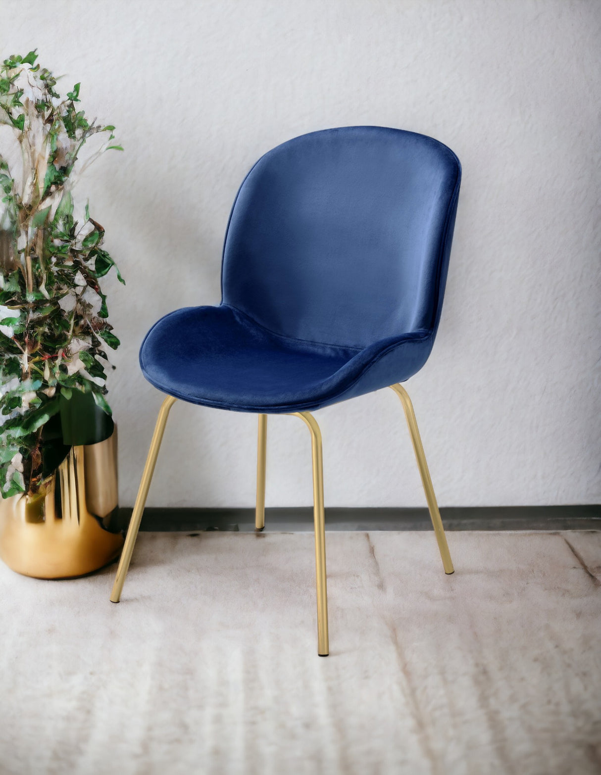 Chuchip Velvet Side Chair