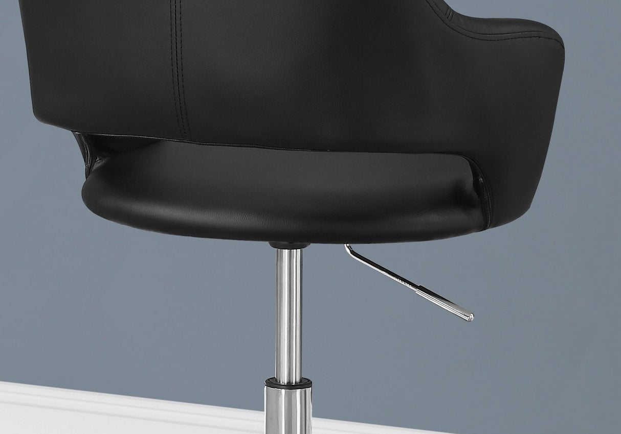 Office Chair, Adjustable Height, Swivel, Ergonomic, Armrests, Contemporary - Best Buy Furniture