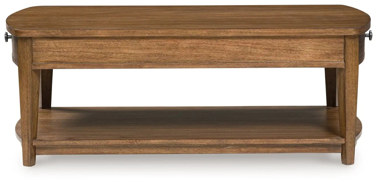 Burkbyer - Rectangular Table - Best Buy Furniture