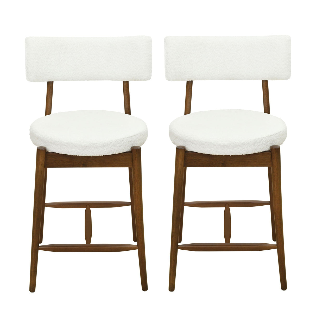 Mid Century Modern Counter Stools, Fabric Upholstered Chairs - Best Buy Furniture