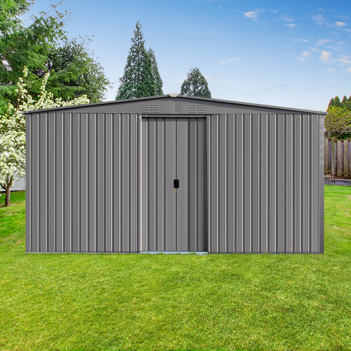 13×11ft New Outdoor Storage Shed
