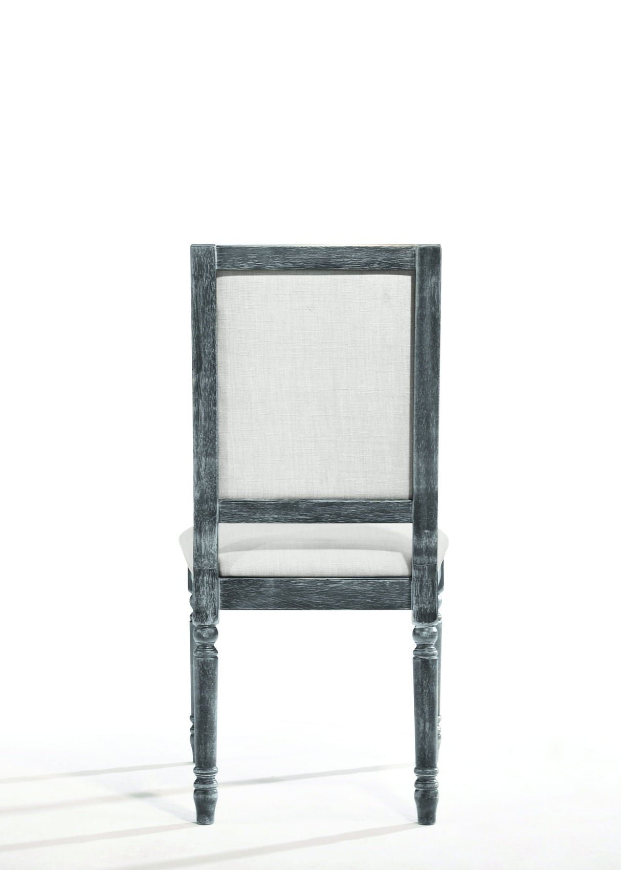 Leventis - Weathered Side Chair - Cream / Gray - Best Buy Furniture