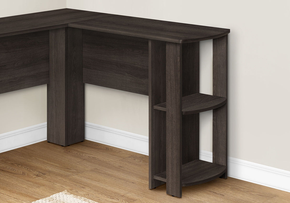 Computer Desk, Home Office, Corner, Storage Shelves, L Shape, Laptop, Contemporary & Modern - Best Buy Furniture