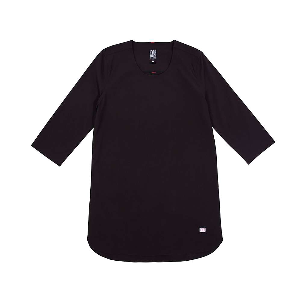 Topo Designs Women's Global Pullover Top - Black