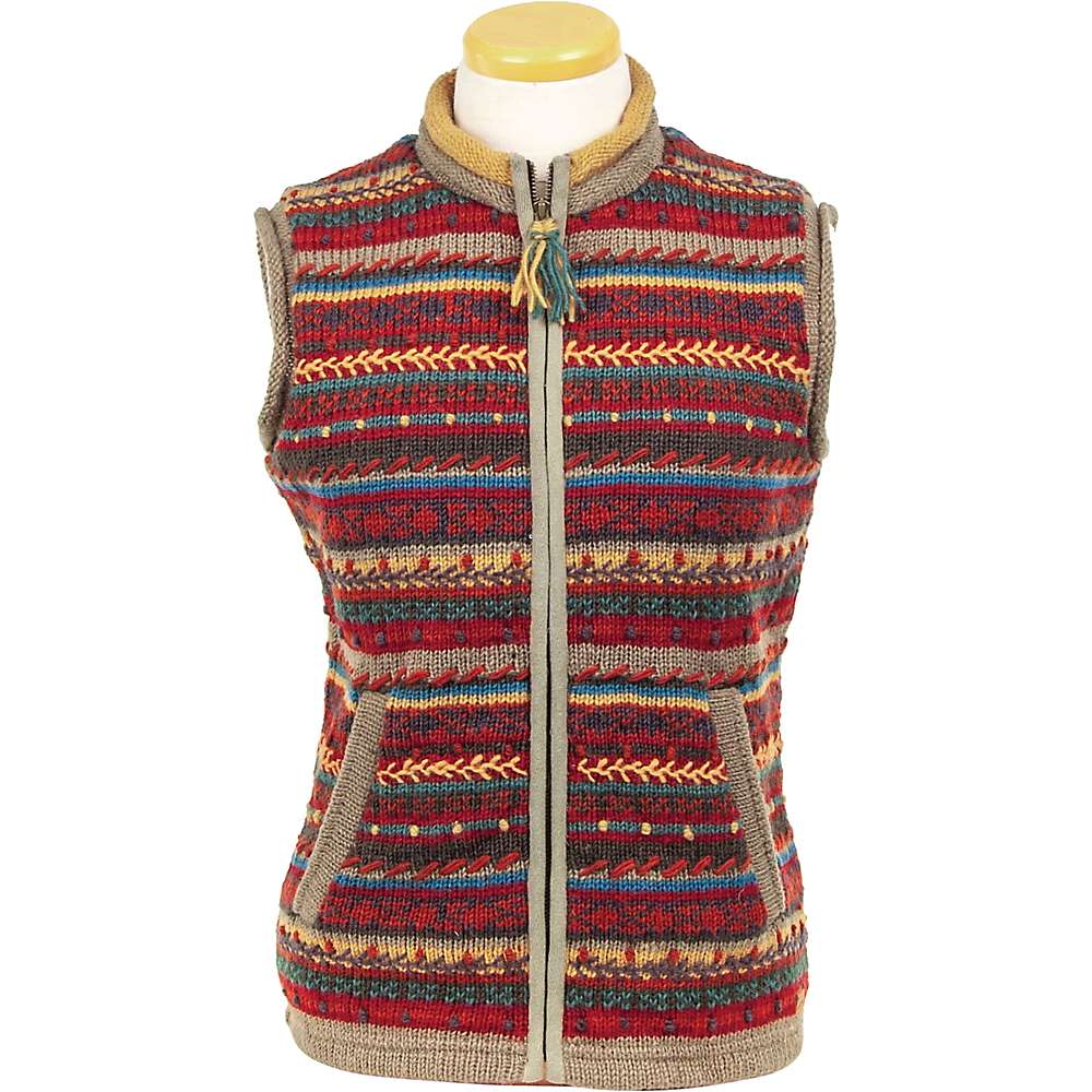 Laundromat Women's Lopika Wool Vest - Small Chili