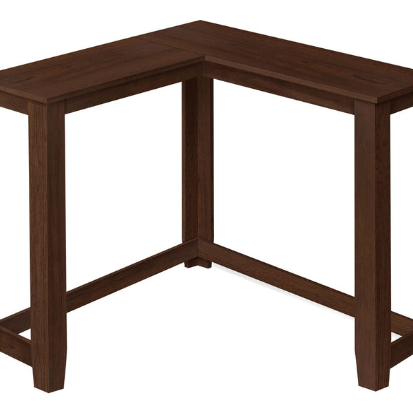Corner Accent Console Table For Entryway, Contemporary & Modern - Cherry - Best Buy Furniture