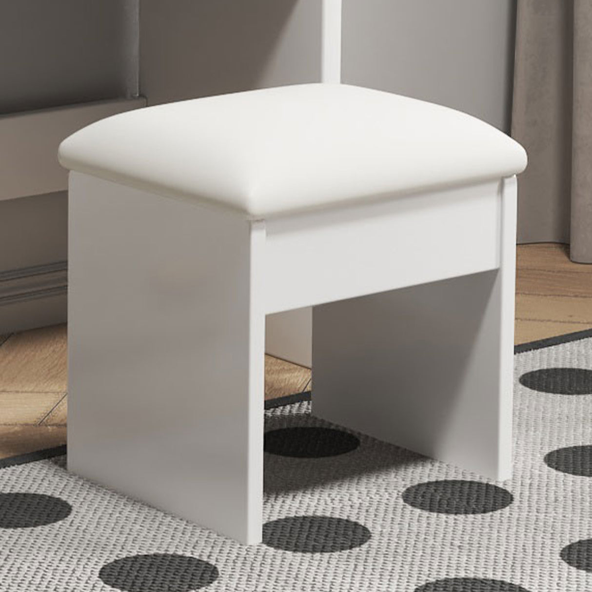 Fashion Vanity Desk with Mirror and Lights