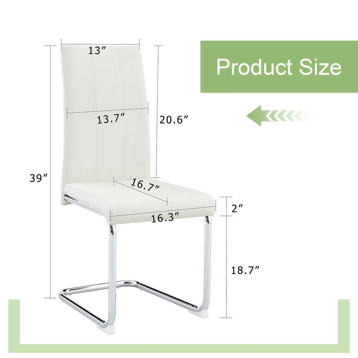 Modern Upholstered Dining Chairs for Dining Room