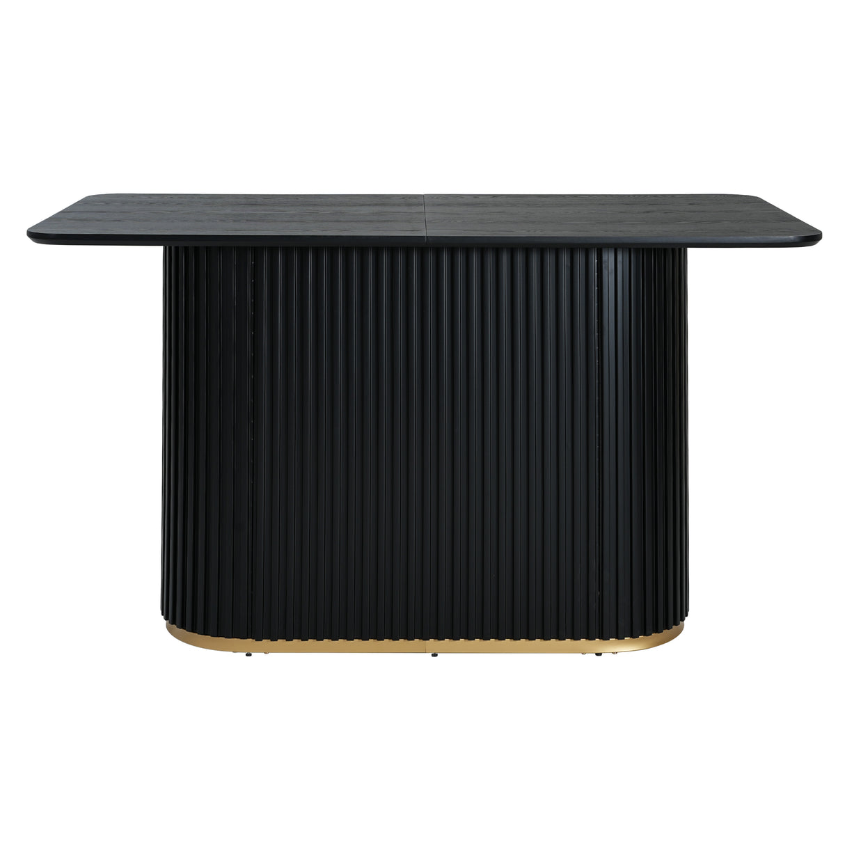 63"L Counter Table - Black