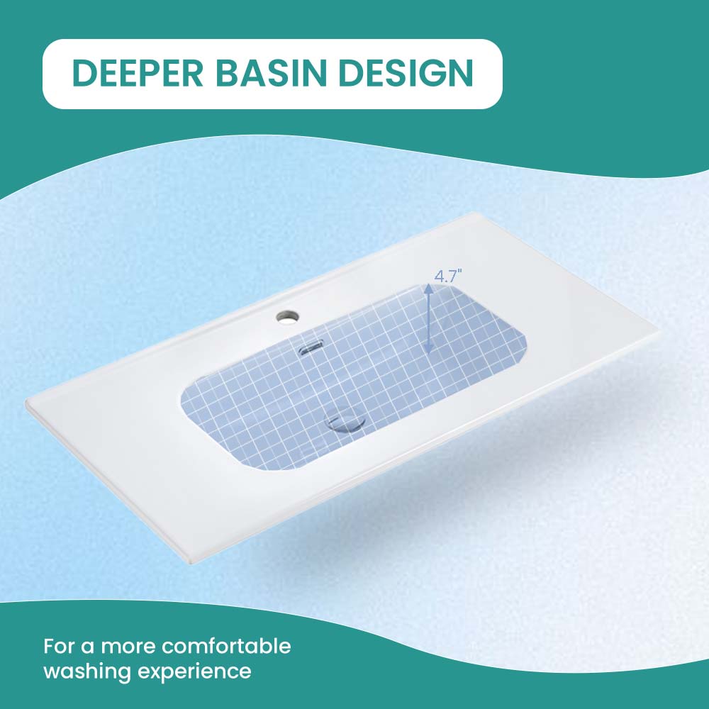 BB0936Y311 Integrated Sink by Abay Home